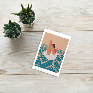 A summer place Art Postcard