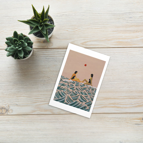 Smalltalk Art Postcard
