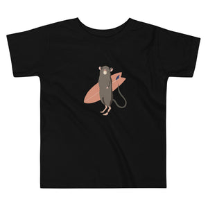 "Surfing Mouse" Toddler Organic Tee