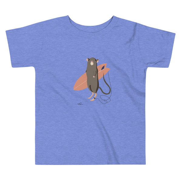 "Surfing Mouse" Toddler Organic Tee