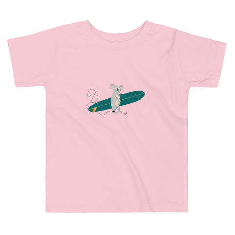 "Surfing Koala" Toddler Organic Tee