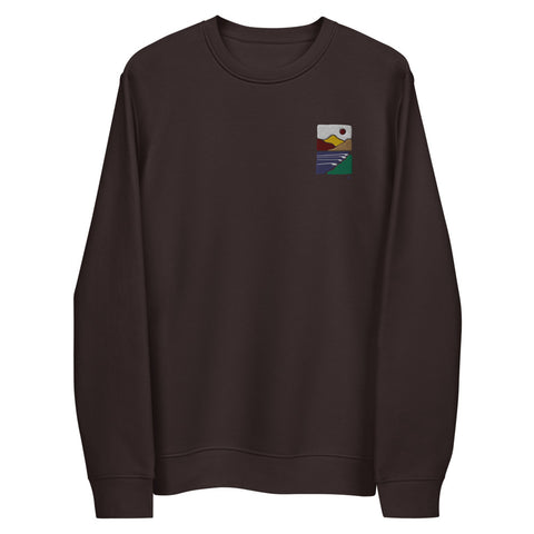 "Surfers Dream" Unisex embroidery eco sweatshirt