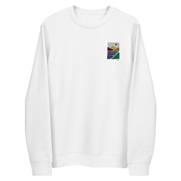"Surfers Dream" Unisex embroidery eco sweatshirt