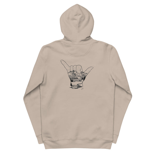 "Shaka" Unisex eco hoodie