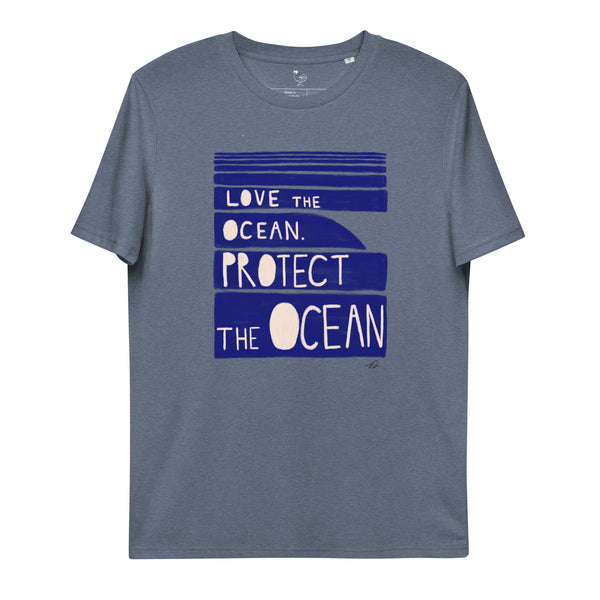 "Love the Ocean" Organic Tee
