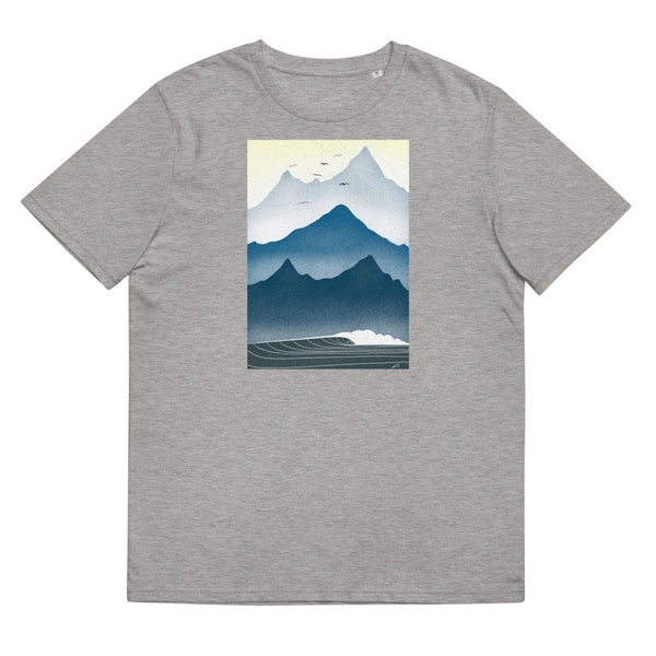 "Blue Mornings" Organic Tee