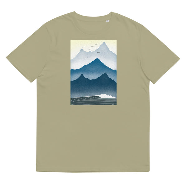 "Blue Mornings" Organic Tee
