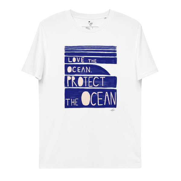 "Love the Ocean" Organic Tee