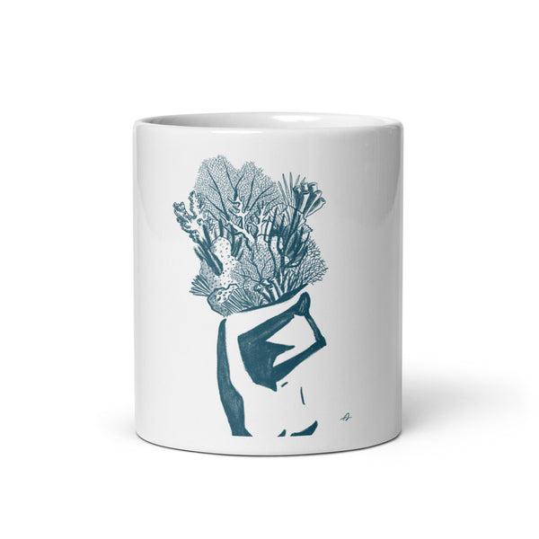 Coral Lady mug