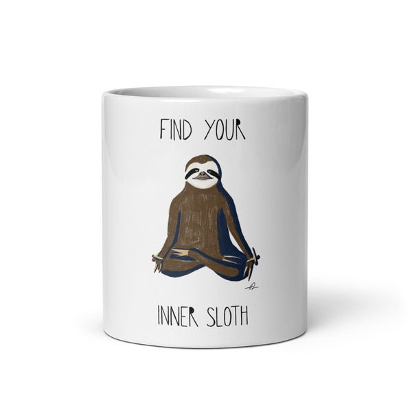 Find your inner sloth mug