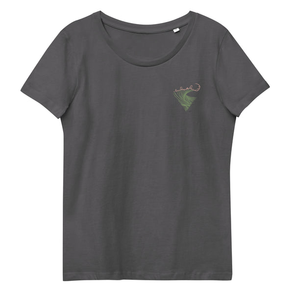 "Liquid Triangle" Women's fitted eco tee