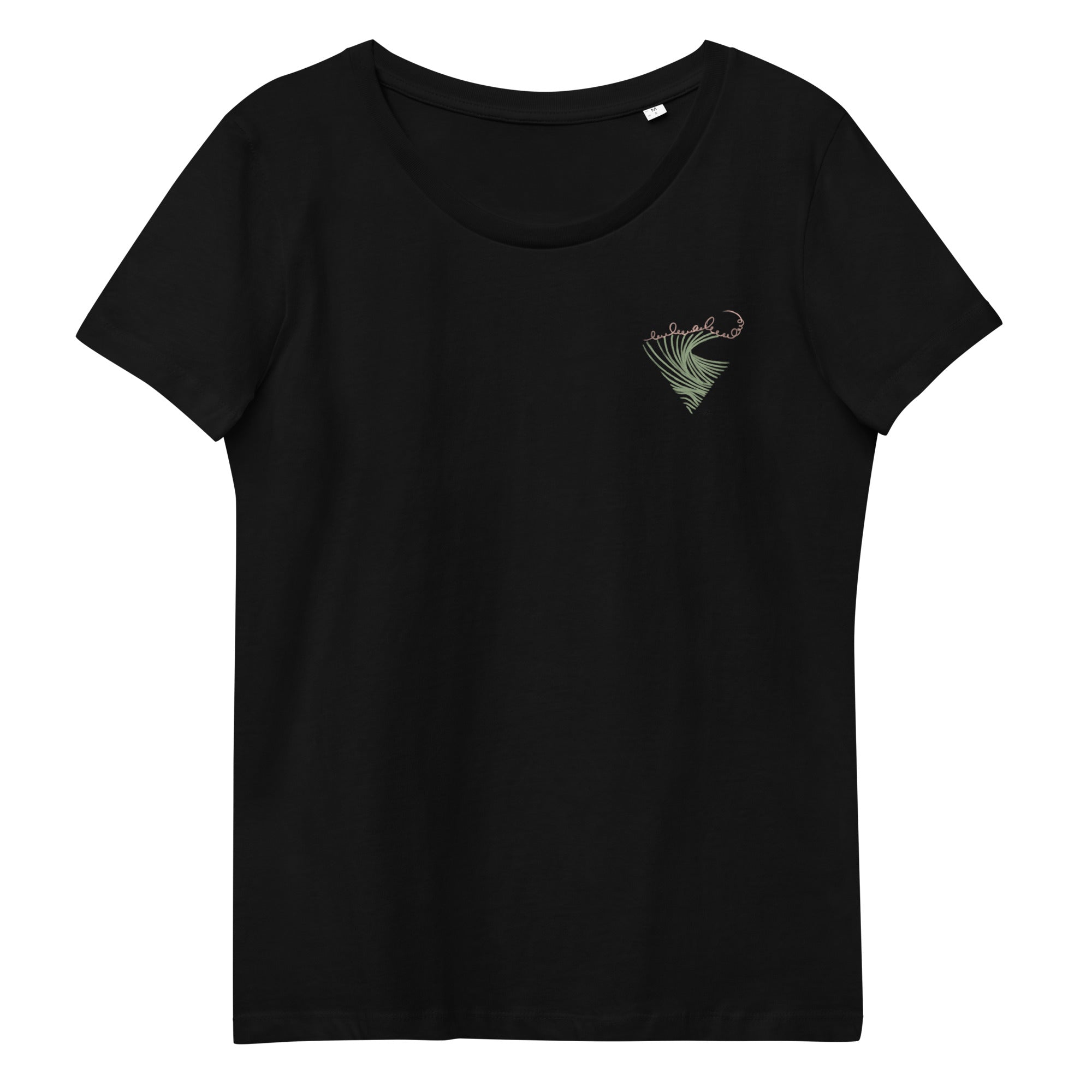 "Liquid Triangle" Women's fitted eco tee
